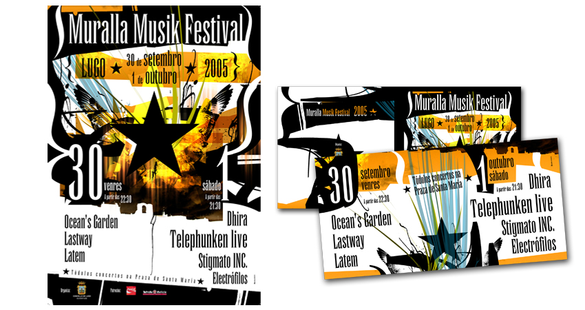 muralla musik festival 2005 - > concello de lugo